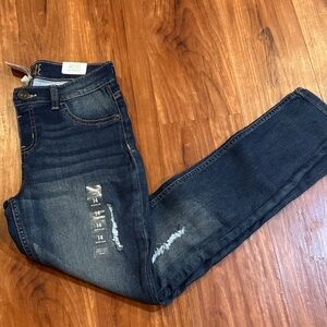 Justice Dark Blue Kids Jeans